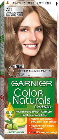 ARGAN  HAIR COLORING OIL KIT / Light Ash Blond -8.1