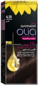 Olia, 4.15 Iced Chocolate, No Ammonia Permanent Haircolor, with 60% Oils