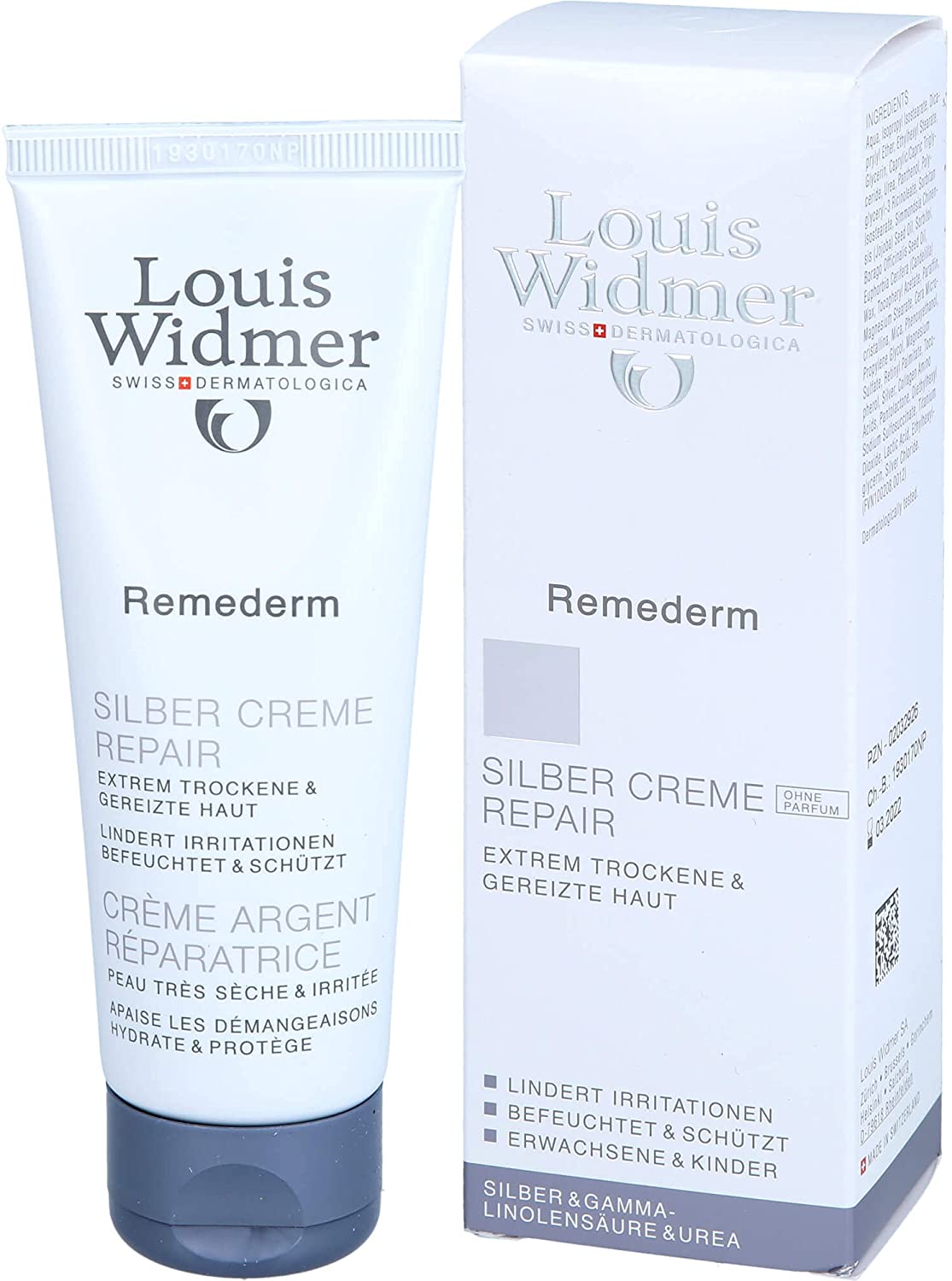 LOUIS WIDMER Remederm Silver Repair Cream