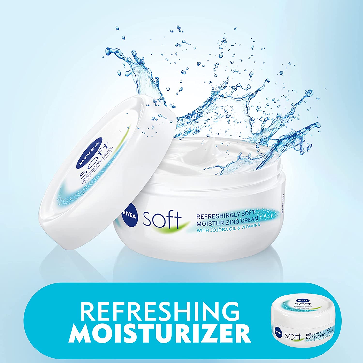 Soft Refreshingly Soft Moisturizing Cream 100 ml