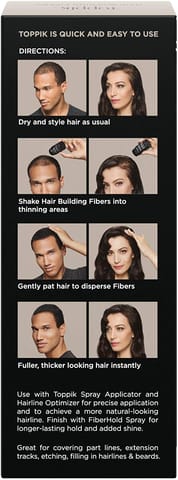 Hair Building Fibers-Black 12G