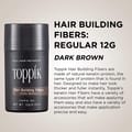 Hair Building Fibers-Dark Brown 12G