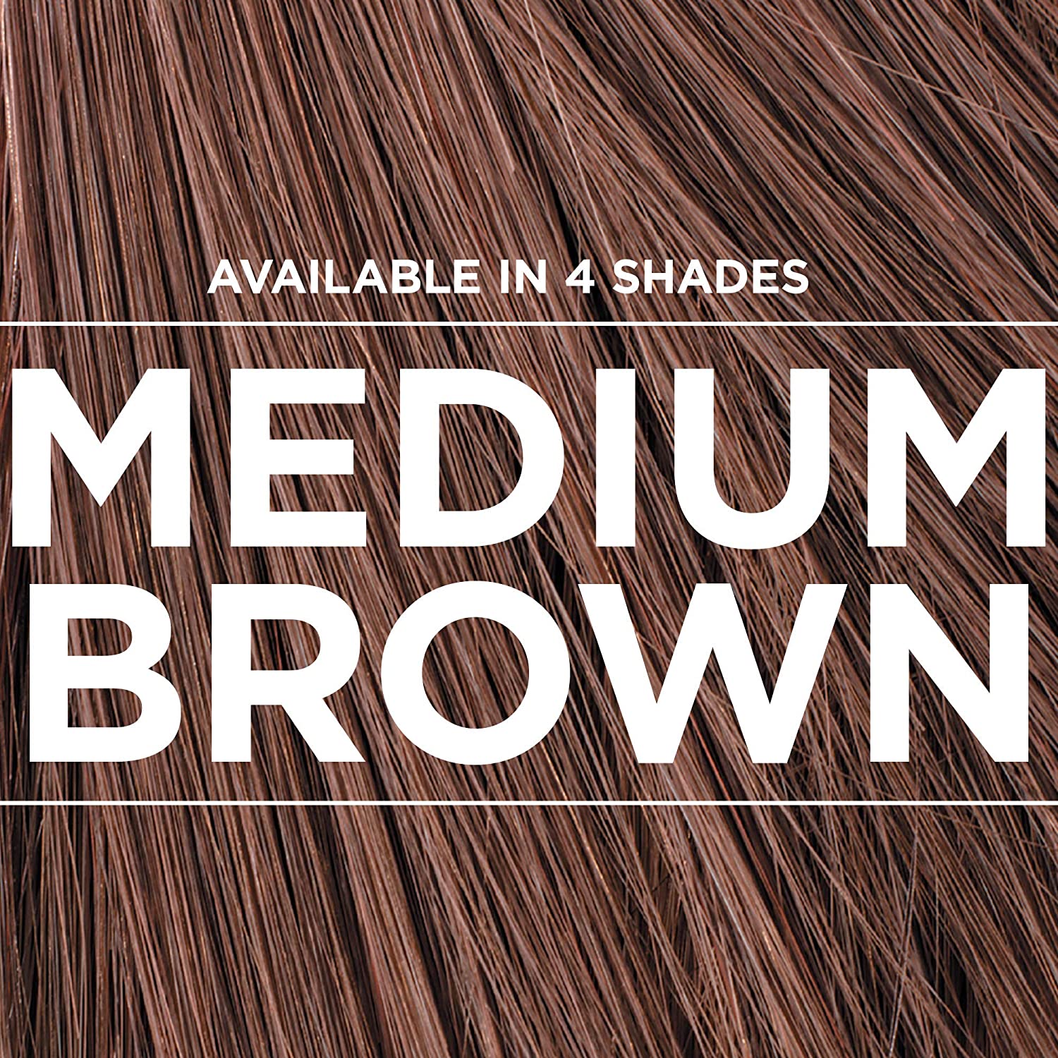 Colored Hair Thickener, Medium Brown