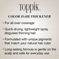 Colored Hair Thickener, Medium Brown