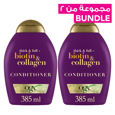 Biotin & Collagen Shampoo 385Ml (2 Pieces)