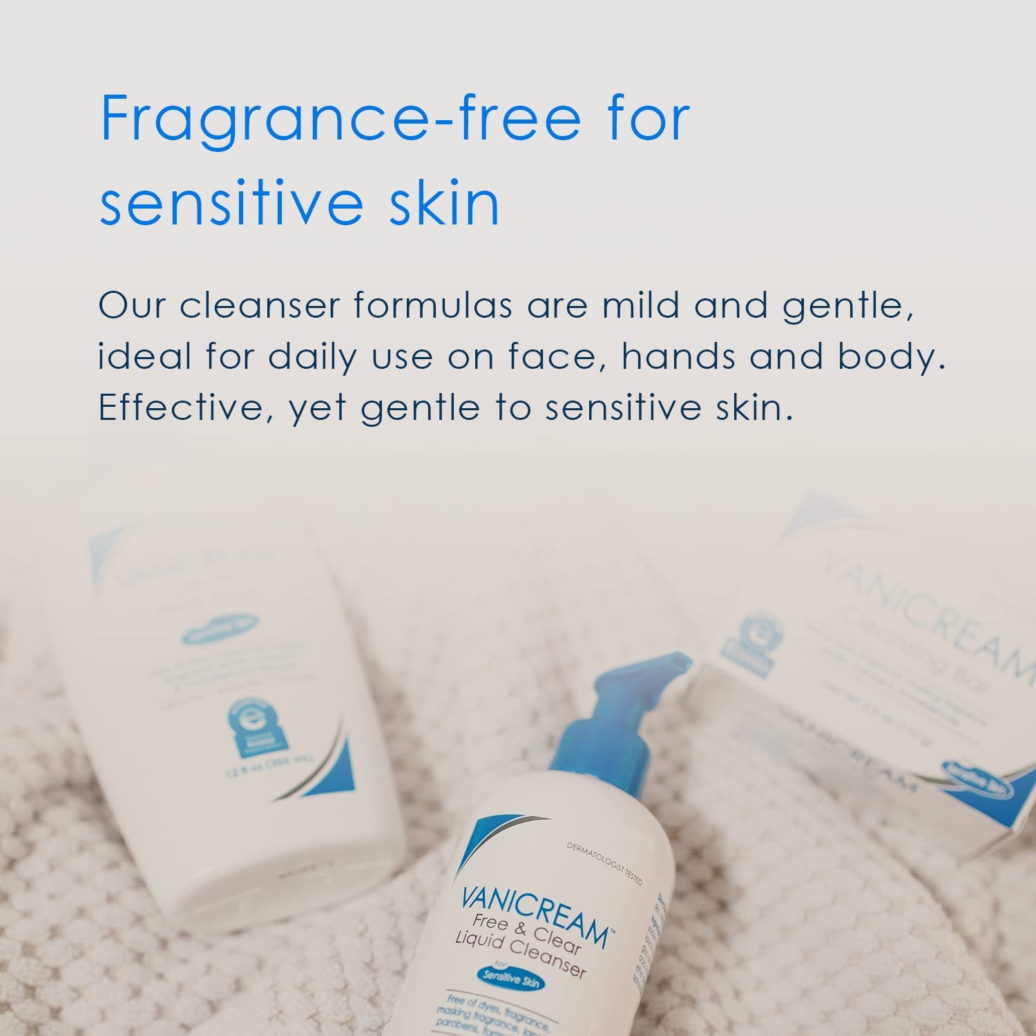 VANICREAM Liquid Cleanser For Sensitive Skin 237ml