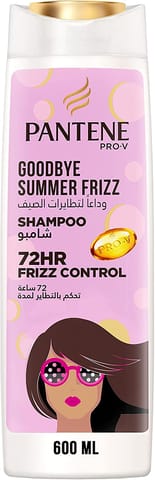 Pro-V Goodbye Summer Frizz Shampoo With 72H Frizz Control 600Ml