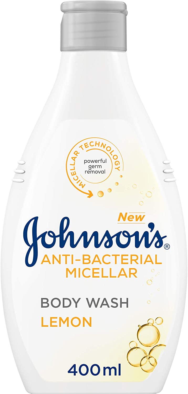 Body Wash, Anti-Bacterial Micellar, Lemon, 400 ml