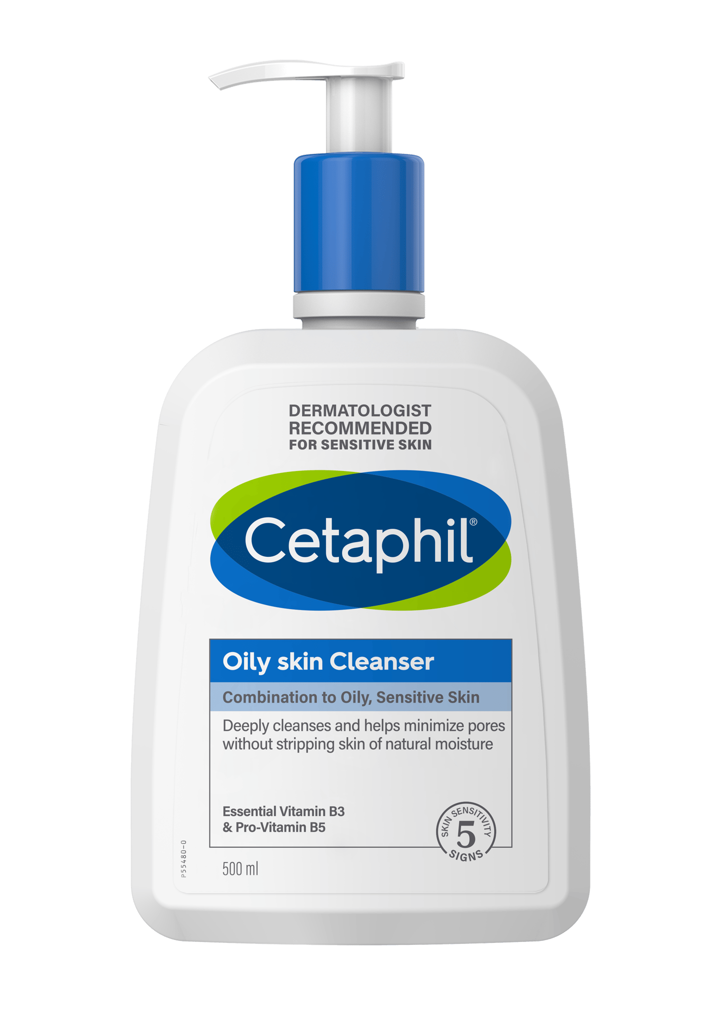 CETAPHIL Oily Skin Cleanser For Face & Body  500 ml