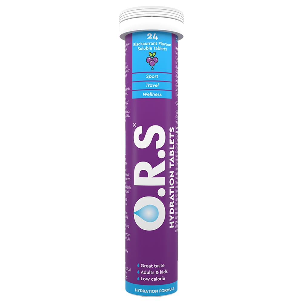 O.R.S Hydration Tablets - Blackcurrant (24 Tablets)