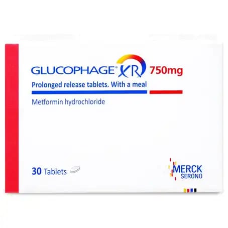 Glucophage XR 750mg Tablets 30