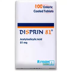 Disprin 81 mg Tablet 100pcs