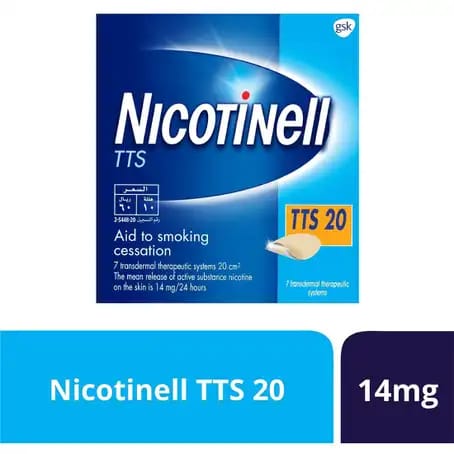 Nicotinell TTS-20 14mg Patch 7pcs