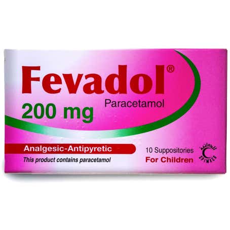 Fevadol 200 mg Suppository 10pcs