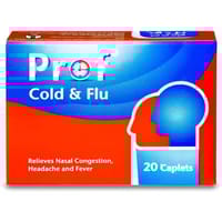 Prof Cold & Flu Caplet 20 Pcs