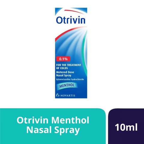 OTRIVIN 0.1% Nasal drop 10Ml