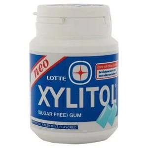 Lotte Xylitol Fresh Mint gum 58 G