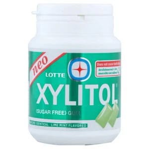 Lotte Xylitol Lime Mint 58 G