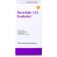 Seretide 125 Mcg Evohaler 120pcs