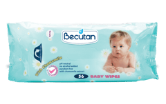 Wet Wipes WithChamomile Extract  56 Pcs