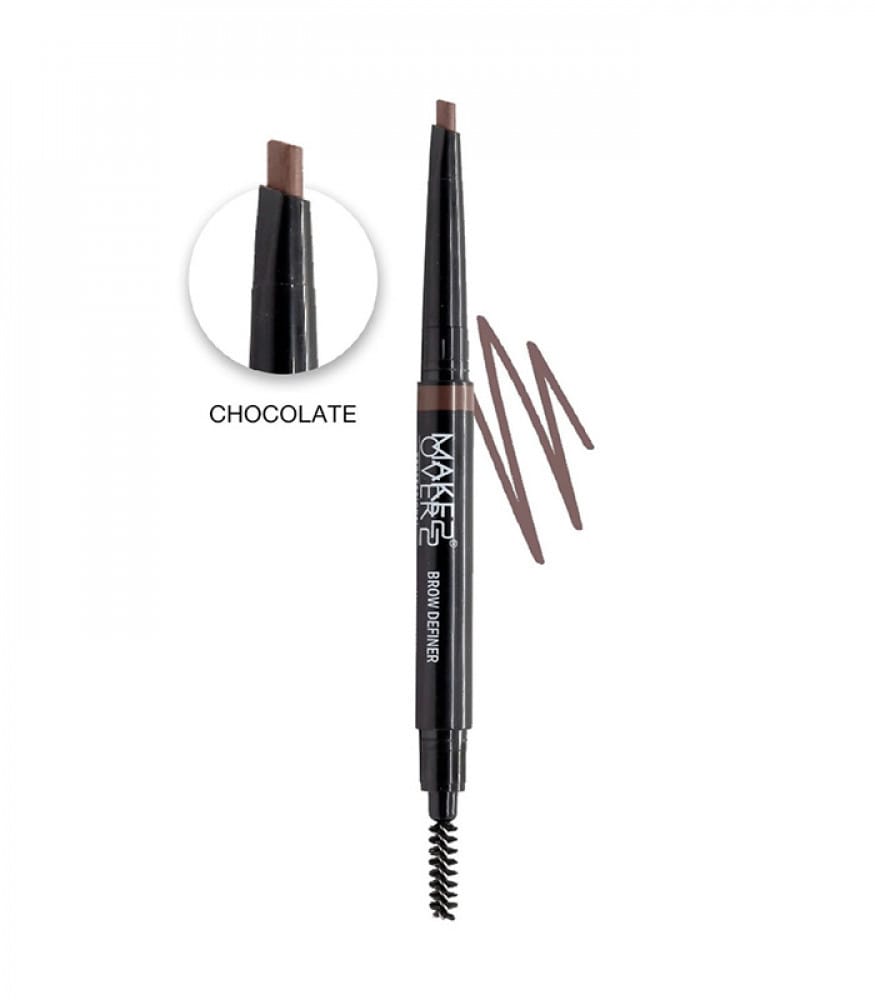 MAKE OVER 22 Brow Definer Pencil Dark Brown 02