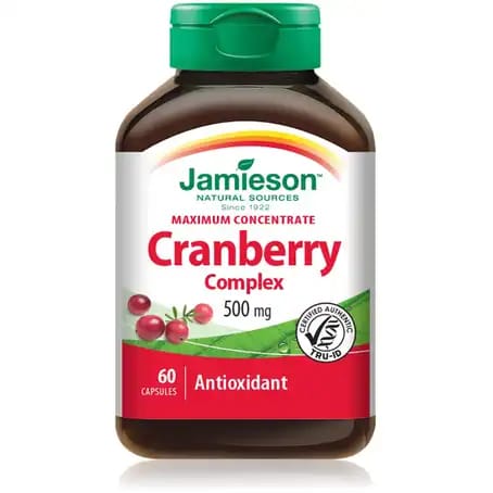 Jamieson Cranberry 500 mg 60 Capsules