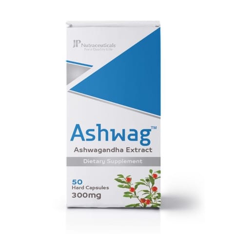 Jp, Ashwag, Ashwagandha Extract, 300 Mg - 50 Capsules