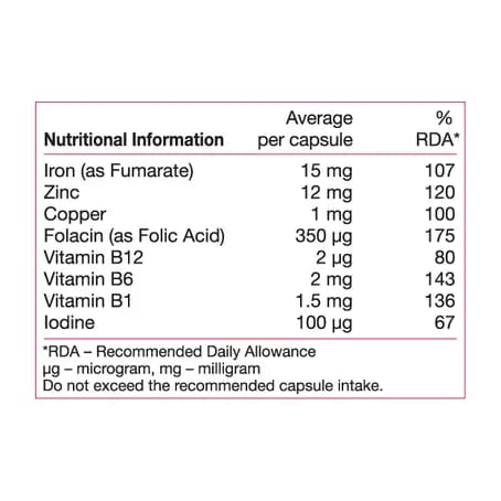 Feroglobin 30 Capsules