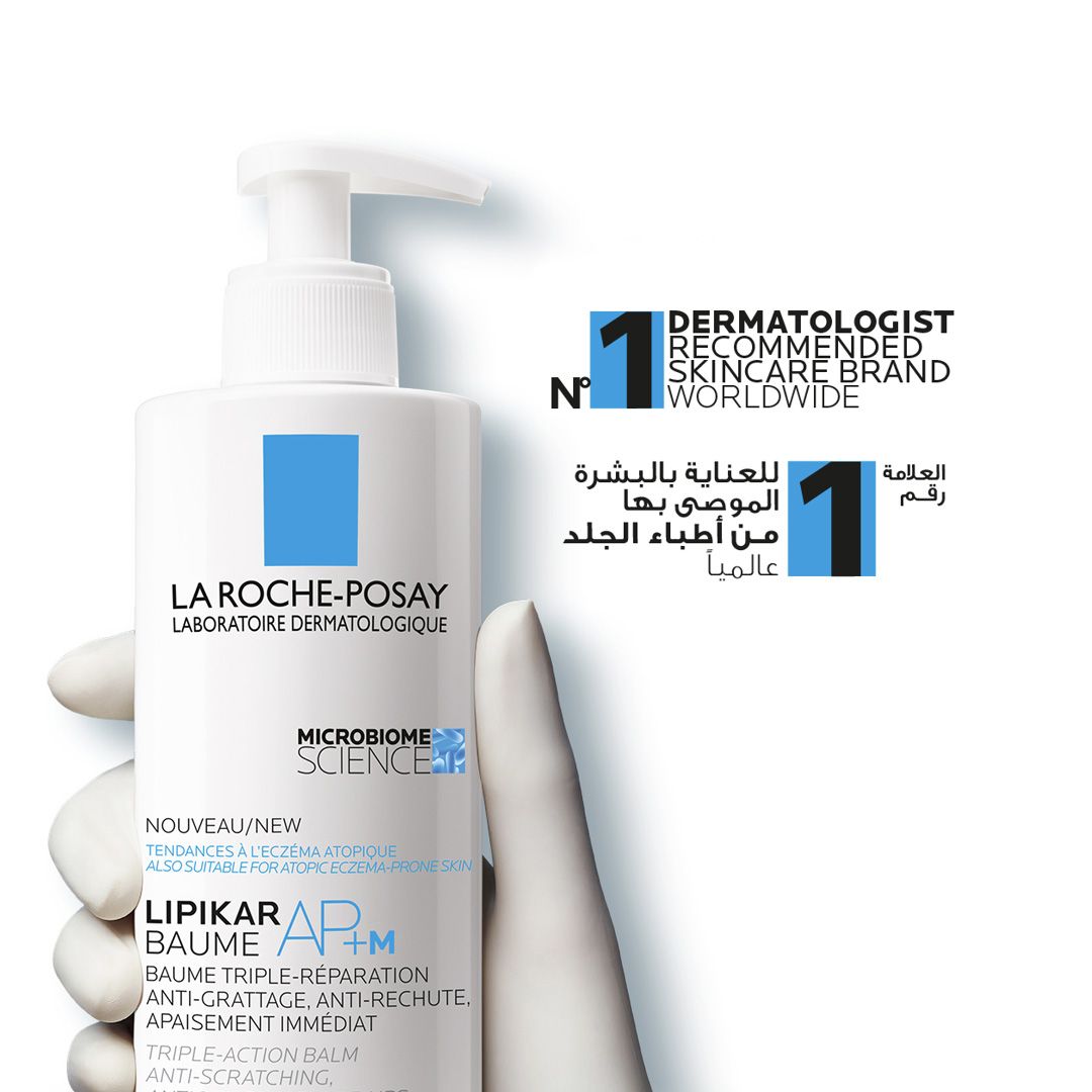 La Roche Posay Lipikar Baume Ap+M Moisturizing for Dry and Eczema-Prone Skin 400ml