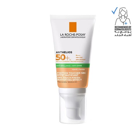 LA ROCHE POSAY Anthelios XL Tinted Dry Touch Facial Sunscreen SPF50+ for Oily Skin 50ml