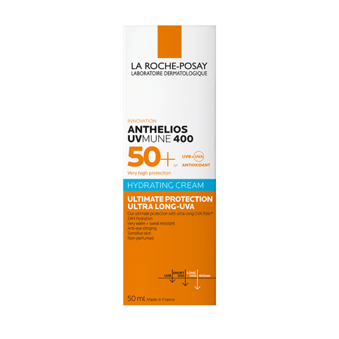 La Roche-Posay Anthelios Hydrating Lotion Sunscreen SPF 50+ for Face and Body 250 ml