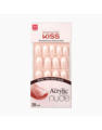 Acrylic Nude French 28 Nails - KAN02 Graceful
