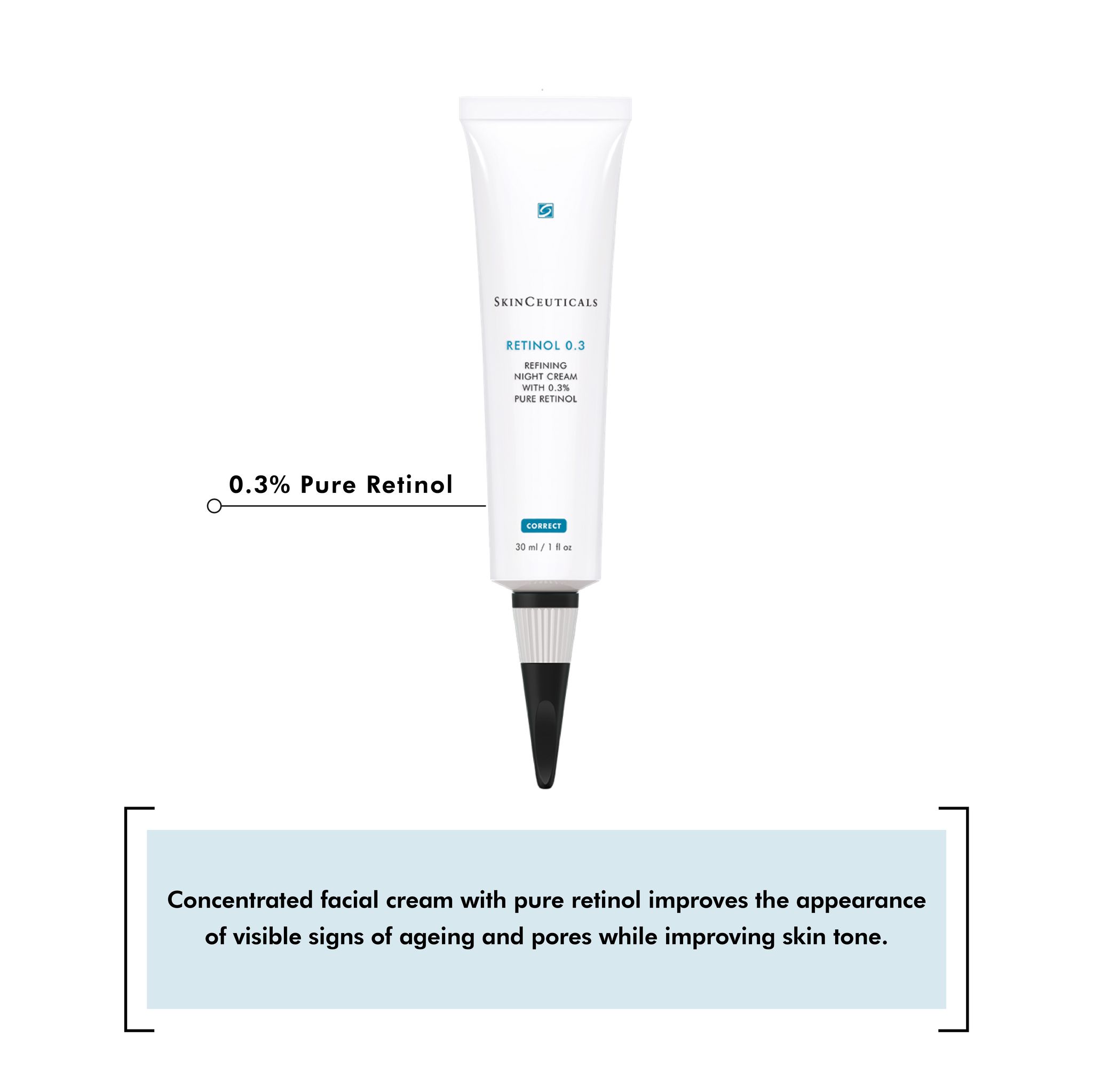 Skinceuticals 0.3% Retinol Anti Aging Night Cream 30ml