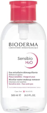 Sensibio H2O Make-up Removing Micellar Solution Pump 500ml