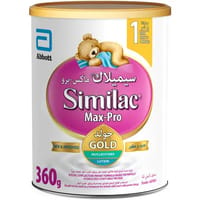 SIMILAC Max Pro Baby Formula (1) from Birth to 6 Months, 360 gm