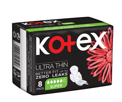 Ultra Thin Pads Super + Wings 8'S (Designer)