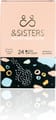&Sisters,White | 24 Organic Cotton Very Light Panty Liners