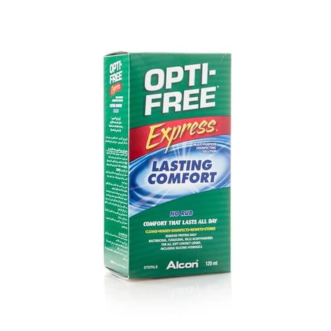 Opti-Free Express Lenses Solution 120 Ml