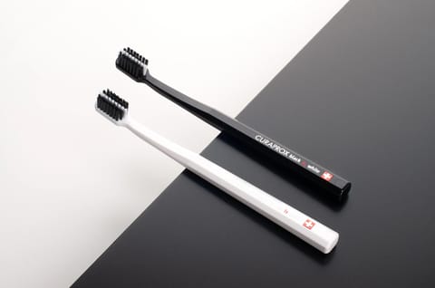 Silver Antibacterial ToothBrush - Silver