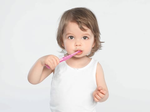 Silver Antibacterial ToothBrush - Silver