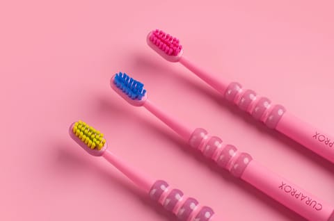 Silver Antibacterial ToothBrush - Silver