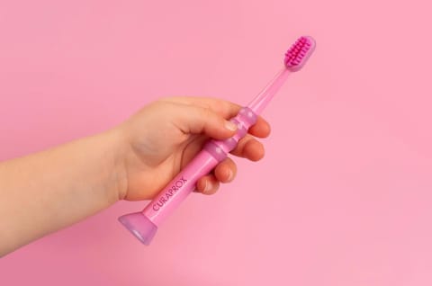 Silver Antibacterial ToothBrush - Silver