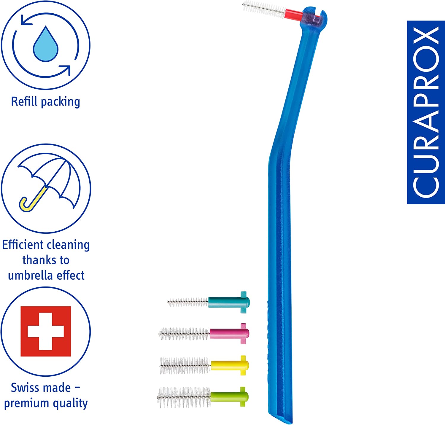 Curaprox Prime Plus Interdental Brushes Mixed Set