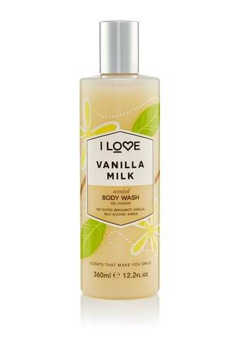 I LOVE Body Wash Vanilla Milk 375ml