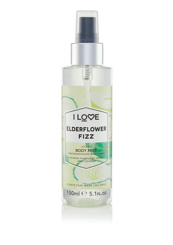 I LOVE Body Mist Elderflower Fizz 150ml