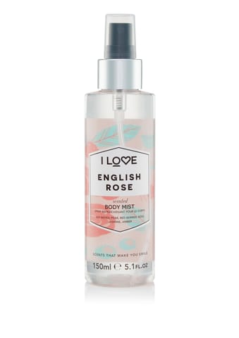 I LOVE Body Mist English Rose 150ml