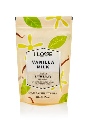 I LOVE Bath Salts Vanilla Milk 500g