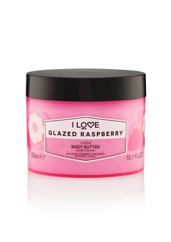 I LOVE Body Butter Glazed Raspberry330ml