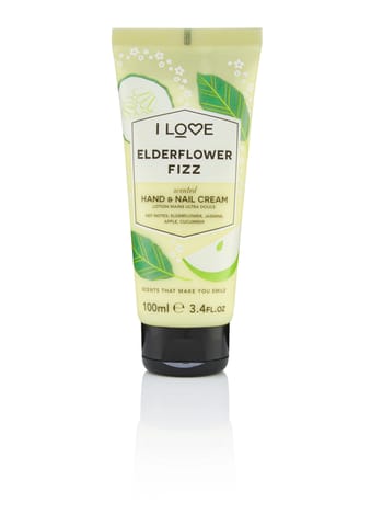 I LOVE Hand Cream Elderflower Fizz100ml