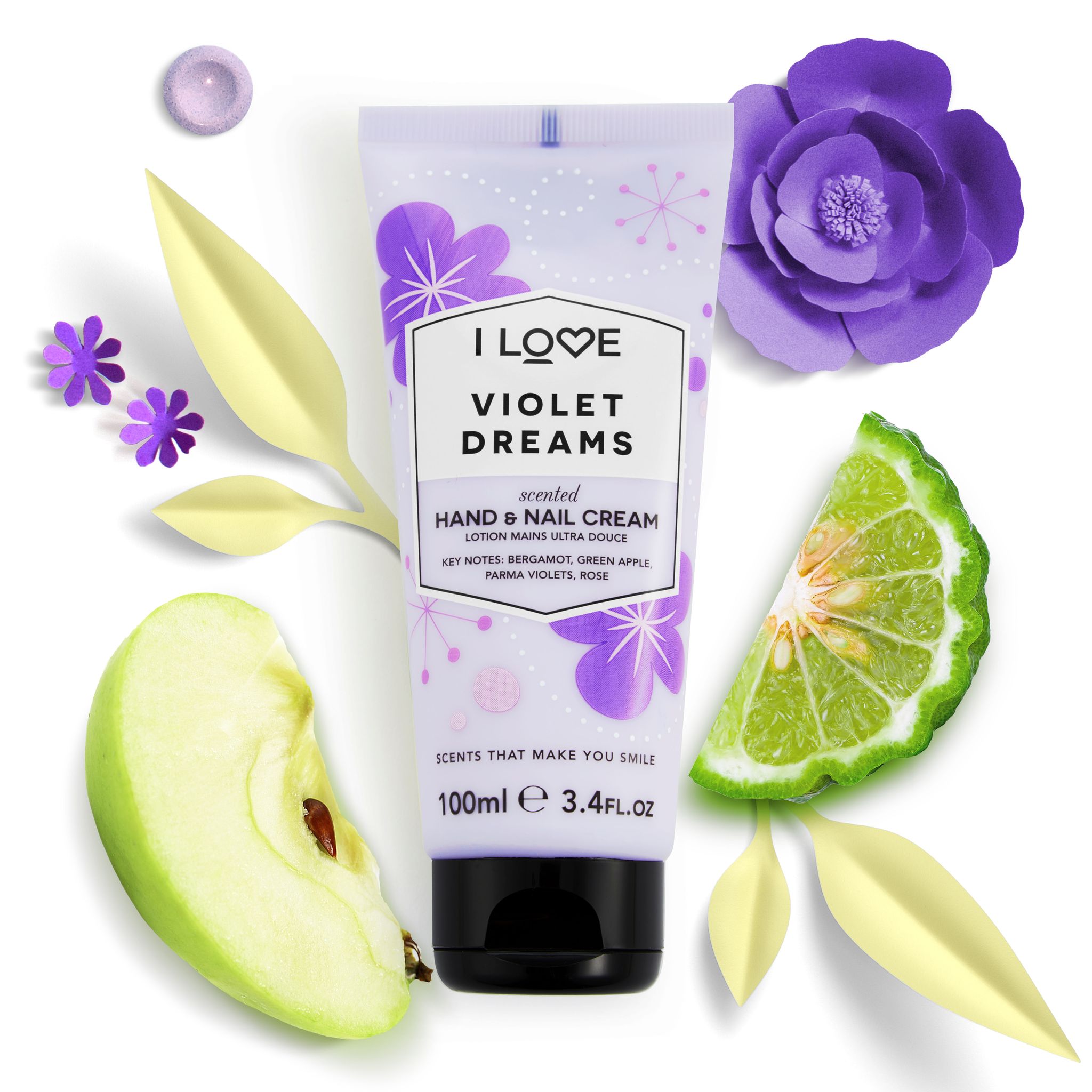 I LOVE Hand Cream Violet Dreams 100ml